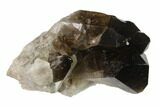 Dark Smoky Quartz Crystal Cluster - Brazil #134942-1